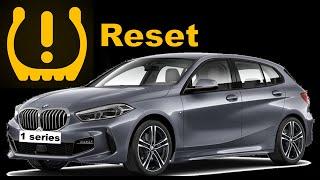 how to reset tyre pressure sensor bmw 1 series | BMW TPMS Reset