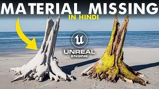 Fix Material Missing In Unreal Engine 5 | In Hindi