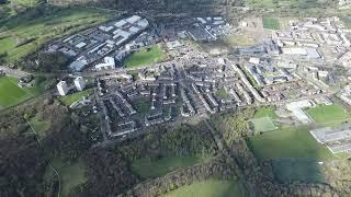 Craigmillar Castle and surroundings. DJI Mavic Air 2.