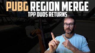 PUBG Region Merge Info and Duos Coming Back