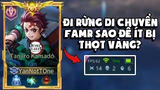 TOP YAN VN || Cách Mà Tôi Di Chuyển Đi Farm Đọc Map Bắt Chủ Lực Được Tốt?