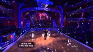 David Arquette and Kym Johnson