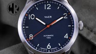 Hands-on With the Vaer  Watches A5 Field Automatic. Assembled in the USA!