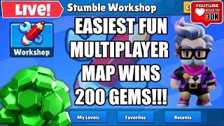 NA SERVER LIVE STUMBLE GUYS LEGENDARY BLOCKDASH | WORKSHOP MAP CHALLENGE #stumbleguyslivestream