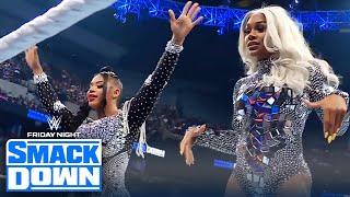 Bianca Belair and Jade Cargill fight off ambush after calling out Isla Dawn and Alba Fyre