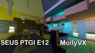 SEUS PTGI E12 VS MollyVX Comparison | Minecraft 2021