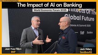 AI & the future of banking | BNP Paribas’ Jean-Yves Fillion & Jack Hidary at WEF 2025