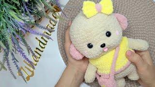 МК СОБАЧКА "КОНФЕТКА" ️ 1-Я ЧАСТЬ (Верхние лапки, хвостик,ушки) | PATTERN PUPPY "CANDY" ️ 1st PART