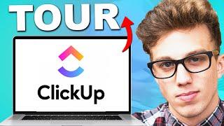 Clickup Tour 2024 | How to Set up Clickup, Clickup Tutorial & Review!