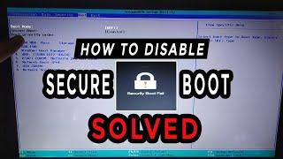 How to Solve Security Boot Fail ( Disable Secure Boot on Acer Laptop ) | Tagalog