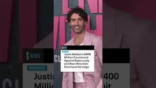 Justin Baldoni’s $400 Million Countersuit Against Blake Lively and Ryan Reynolds Dismissed by Judge