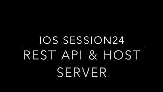 Learn iOS Tutorial 24 - Make own server, Rest API, Server Call & Json Data