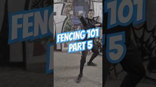 Fencing Lunge and the botta dritta or straight thrust - 101 part 5