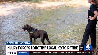 Injury forces longtime local K9 to retire