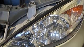 How to replace front parking light bulbs Toyota cars