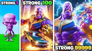 Weakest To STRONGEST THANOS In GTA 5!