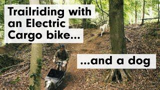 Trailriding with an Electric Cargo bike and a dog (Riese & Müller Load 60)