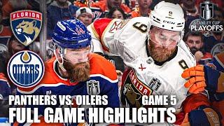 Stanley Cup Final Game 5: Florida Panthers vs. Edmonton Oilers | Full Game Highlights | ESPN NHL
