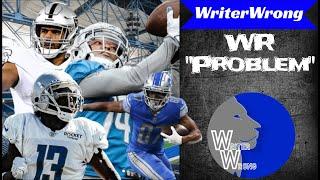 The Detroit Lions WR "Problem"! Wide Receiver Replacements? Same as last year?