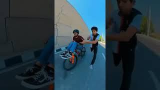 new bicycle stunt ||#pleasesubcribe