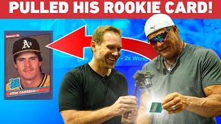 Opening a 1986 Donruss Baseball Box with Jose Canseco! 