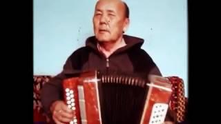 Grandfather playing piano on the accordion/Дед играет на баяне песню Papito