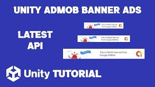 Unity Admob Banner Ads Tutorial | How To Add Admob Ads In Unity Game