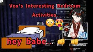 Vox's Interesting Bedroom Activities.. | Vox Akuma NIJISANJI EN にじさんじ