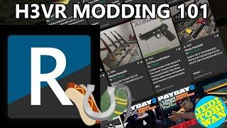 H3VR Modding Tutorial (R2ModMan 2021) - Hot Dogs, Horseshoes & Hand Grenades