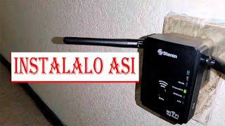 COM 8200 repetidor wifi INSTALACION