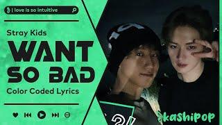 [] Lee Know, HAN - Want so BAD (Color Coded Lyrics)