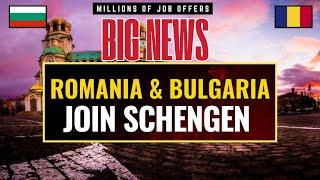 Romania & Bulgaria Joined Schengen | Destination Advisors