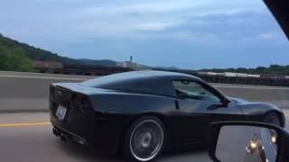 Ls2 c6 Corvette down shifts and 2 gear pull