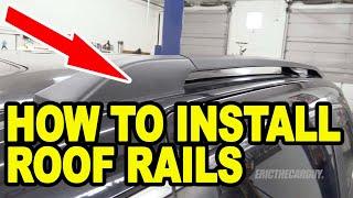 How To Install Roof Rails Honda Odyssey