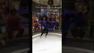 Who is the best flyer..Tank is!! #ifly #okc #indoorskydiving #windy #cooldude #sundayfunday