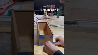 Mitred box made easy - no clamps #diy #build #woodworking