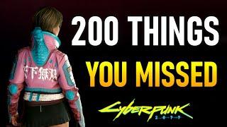 200 Awesome Details You Missed In Cyberpunk 2077