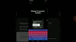 Dialog Tv channel active use the mobile phone | Activation  in sinhala | Tech lk.