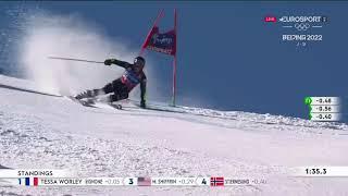 Sara Hector - Kronplatz 2022 GS - 1st place