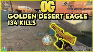 OG Golden Desert Eagle | Free For All 134 Kills | Crossfire West