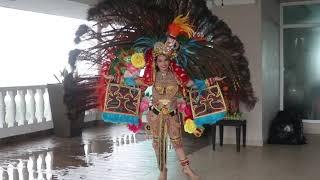 TRAJE TÍPICO MISS TEEN SUPRA GRAND INTERNATIONAL 2021 PANAMA YANAXA MARTINEZ