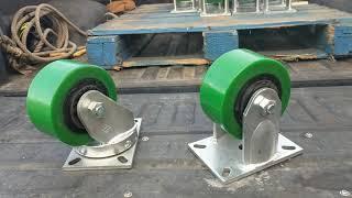 Extreme Heavy Duty Polyurethane Swivel and Rigid Casters