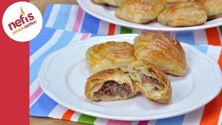 Samsa Böreği Tarifi - El Açması Kat Kat Kıymalı Börek Yapımı