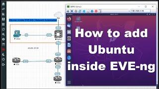 How to install Ubuntu inside EVE-NG | Network Automation