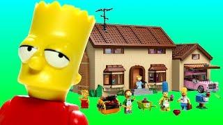 Animated LEGO Simpsons House 71006 Flash Speed Build - BrickQueen