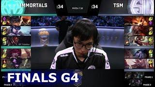 TSM vs Immortals | Game 4 Grand Finals S7 NA LCS Summer 2017 Play-Offs Boston | TSM vs IMT G4