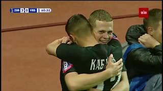 Заря – Ворскла - 3:0. Гол: Кабаев (61')