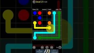 Flow 6x6 Level 21 22 23 24 25