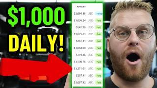 INSANE AI Passive Income Side Hustle - How Make Money Online ($1,000+ Daily!)