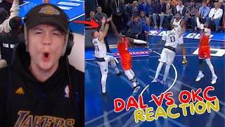 Reacting to Mavericks vs Thunder In-Season Tournament Quarter-Finals!